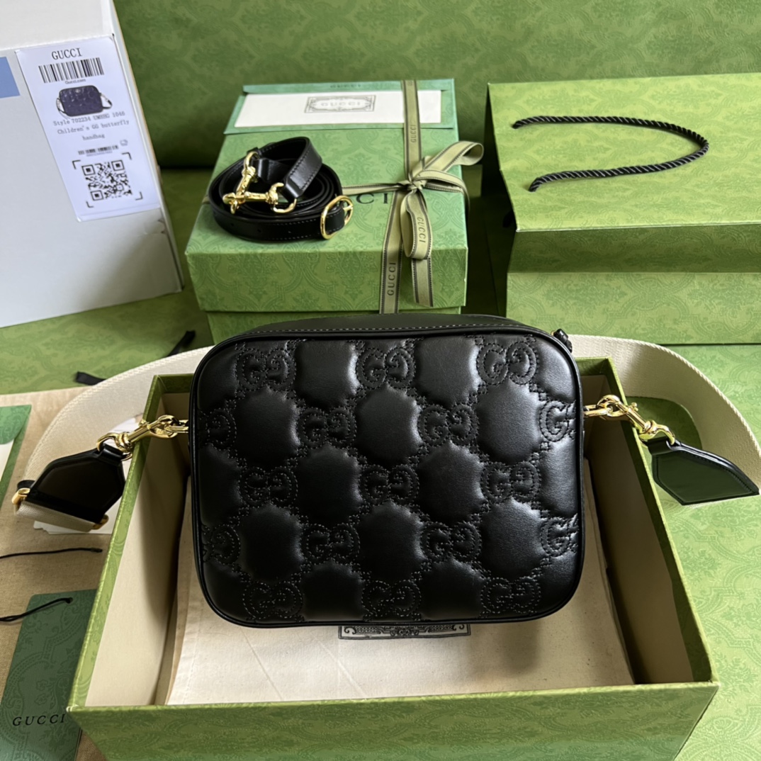 Gucci Ophidia GG leather bag 702234