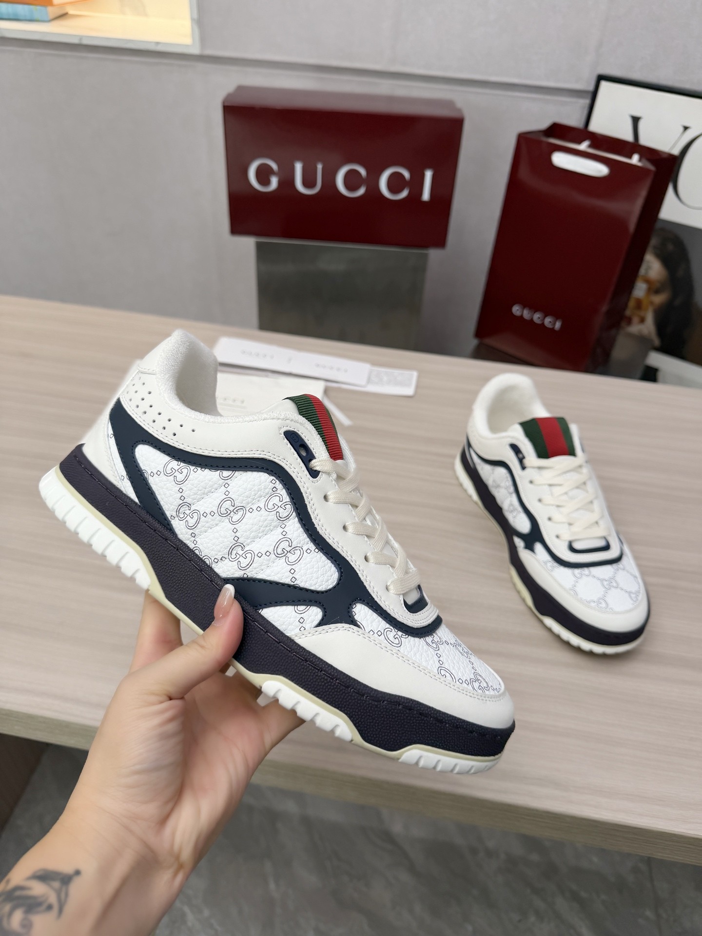 Gucci Re-web Sneakers
