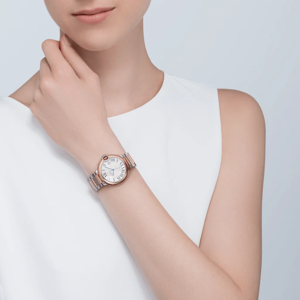 Cartier Ballon Bleu  36mm W2BB0003(Box NOT Included)