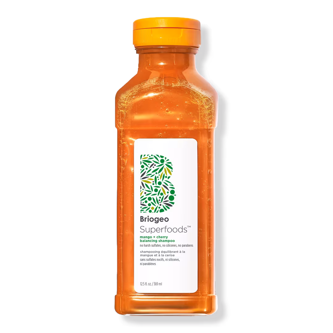 Briogeo  Superfoods Mango + Cherry Oil Control & Balancing Shampoo