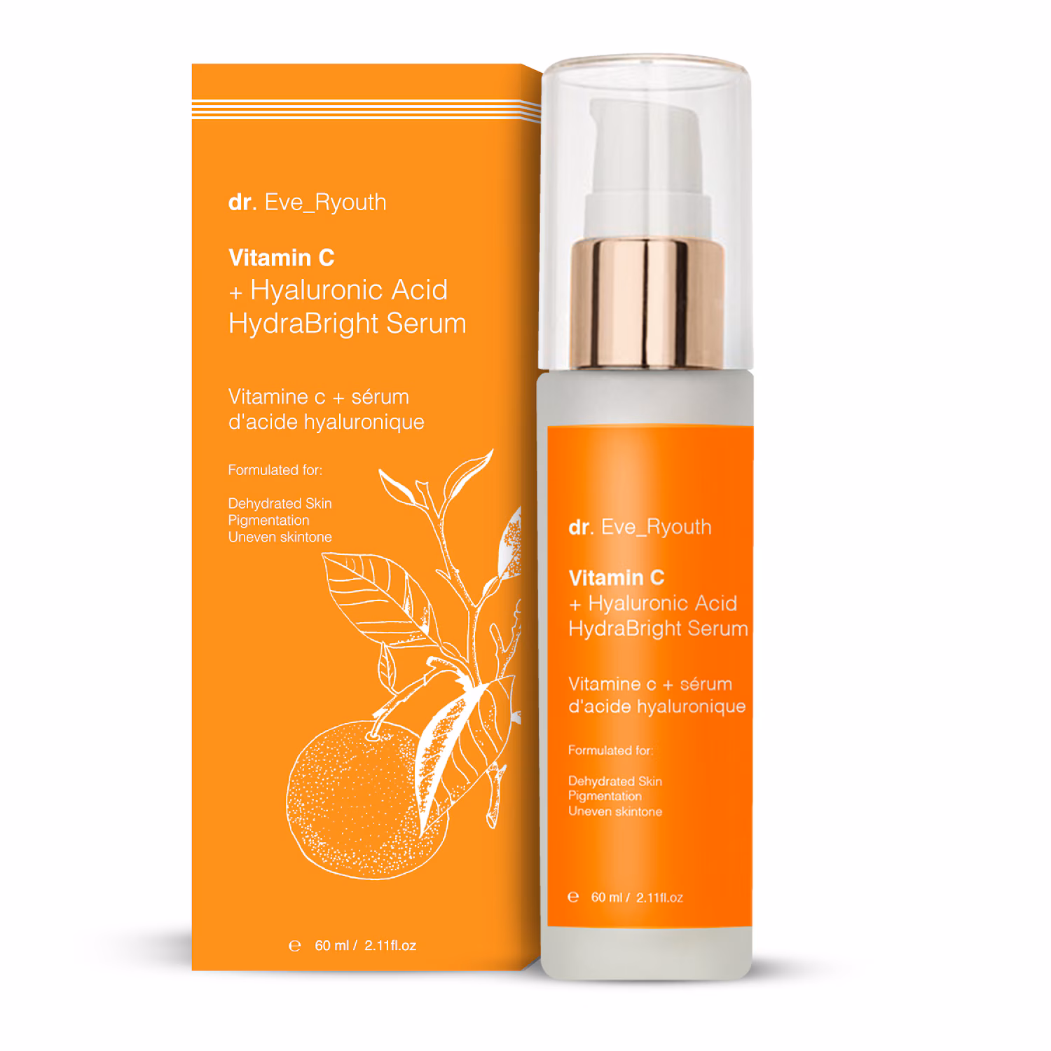 Vitamin C + Hyaluronsäure Hydrabright Serum