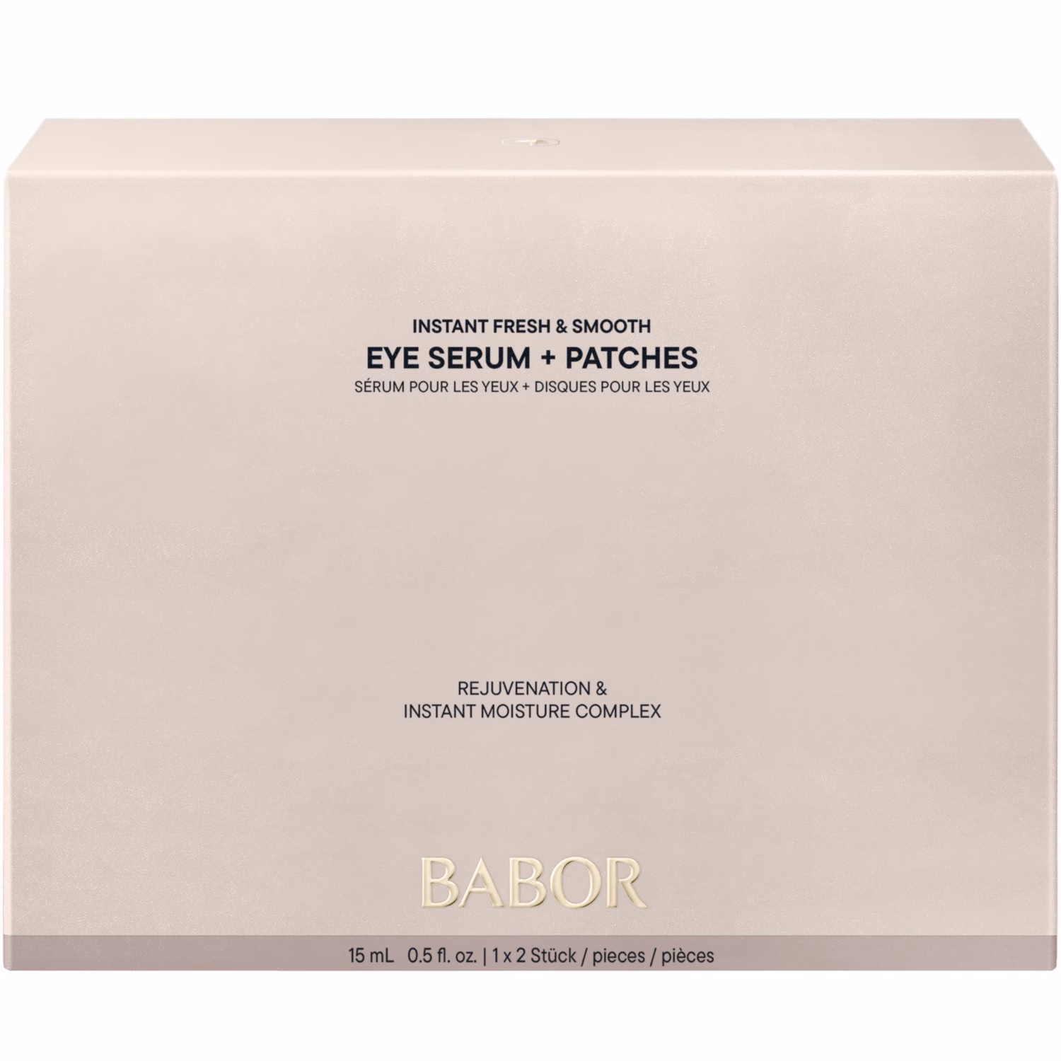 Instant Fresh & Smooth Eye Serum + Patches