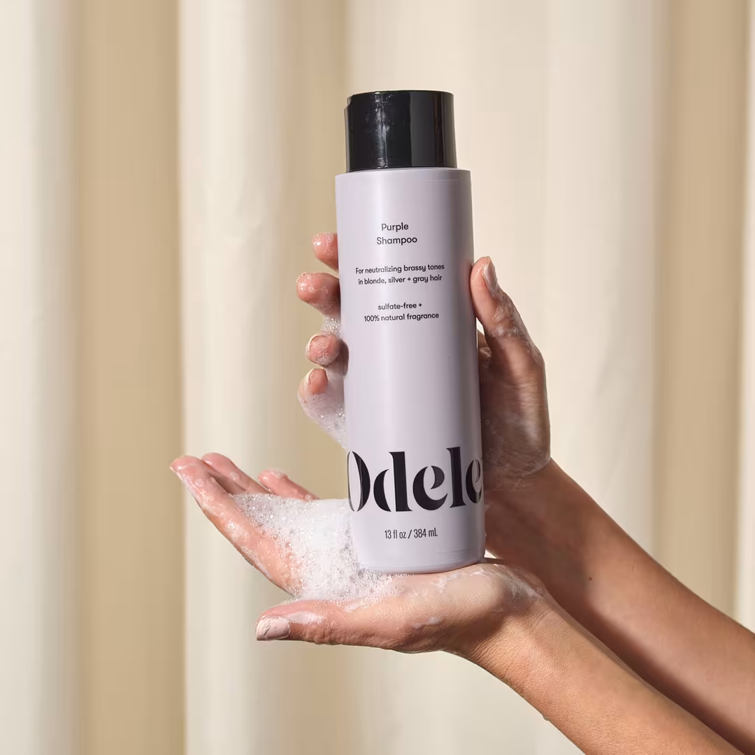 Odele  Purple Shampoo for Blonde Silver + Grey Hair