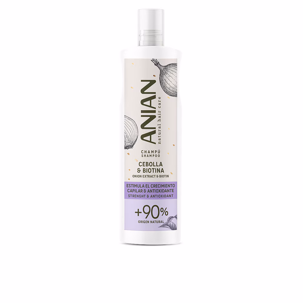 Antioxidatives und stimulierendes Shampoo mit ZWIEBELN und BIOTIN