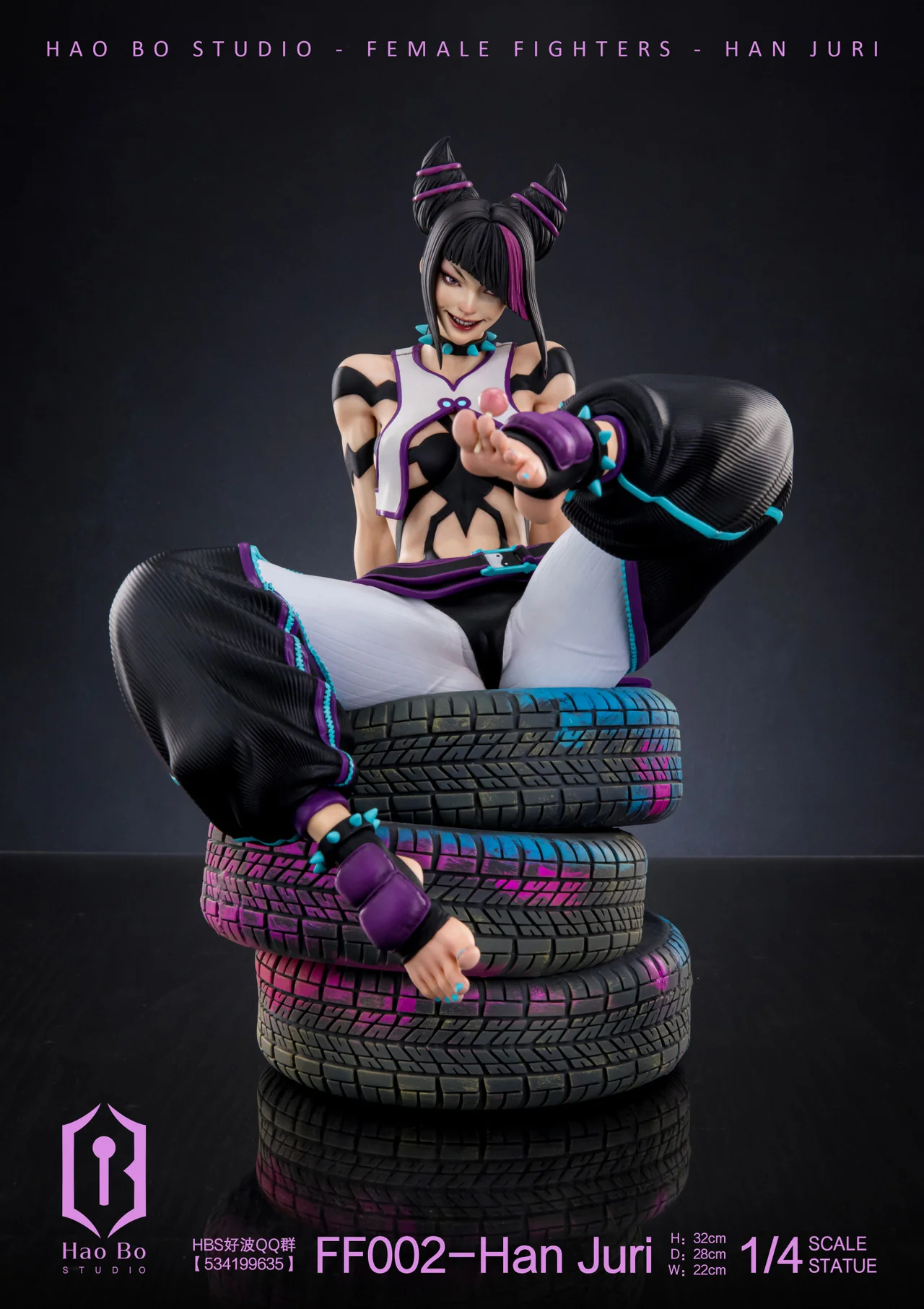 Street Fighter - Han Juri | 1:4 Resin Statue | von Hao Bo Studio