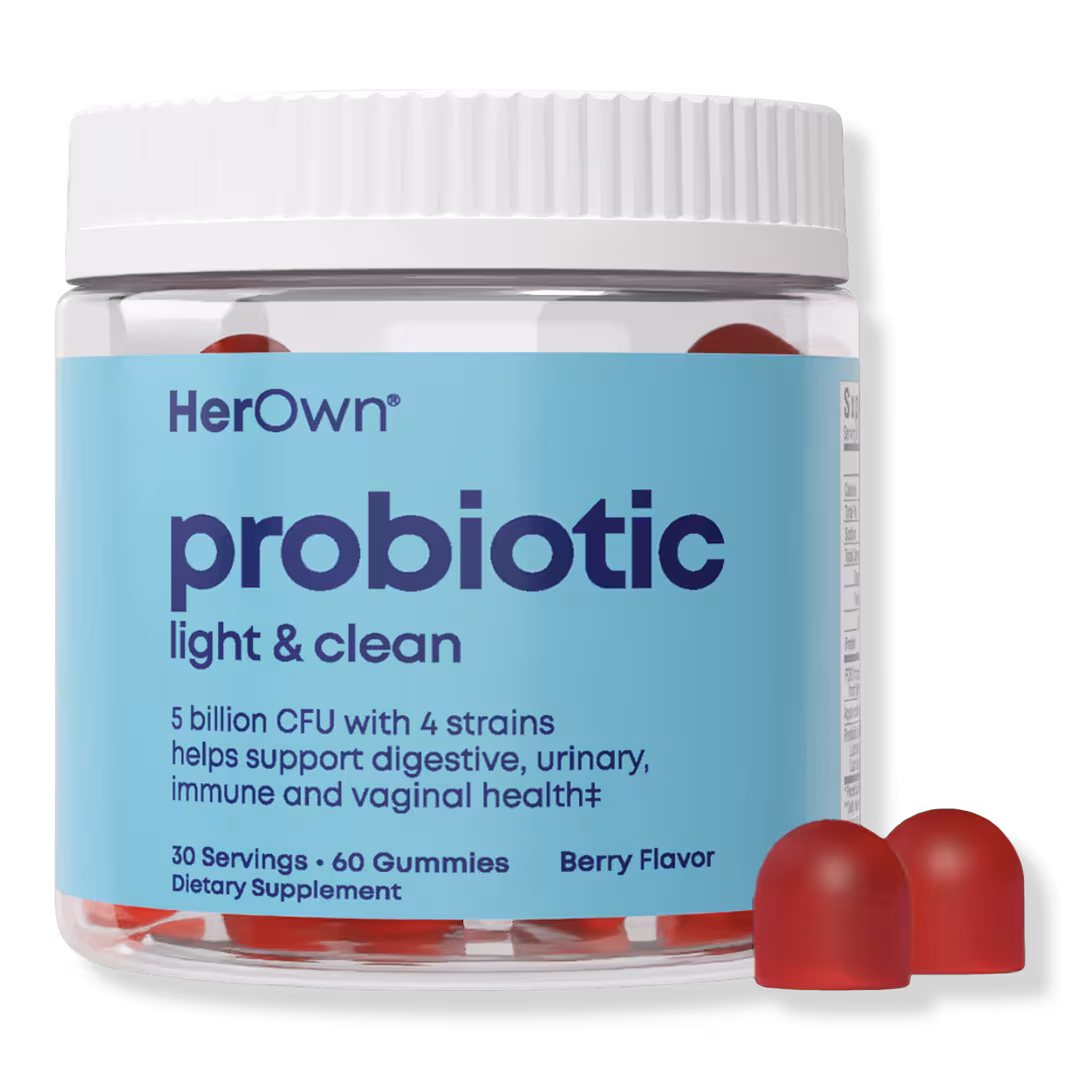 Her Own  Probiotic Gummies: Supports Digestive, Urinary and Vaginal Health