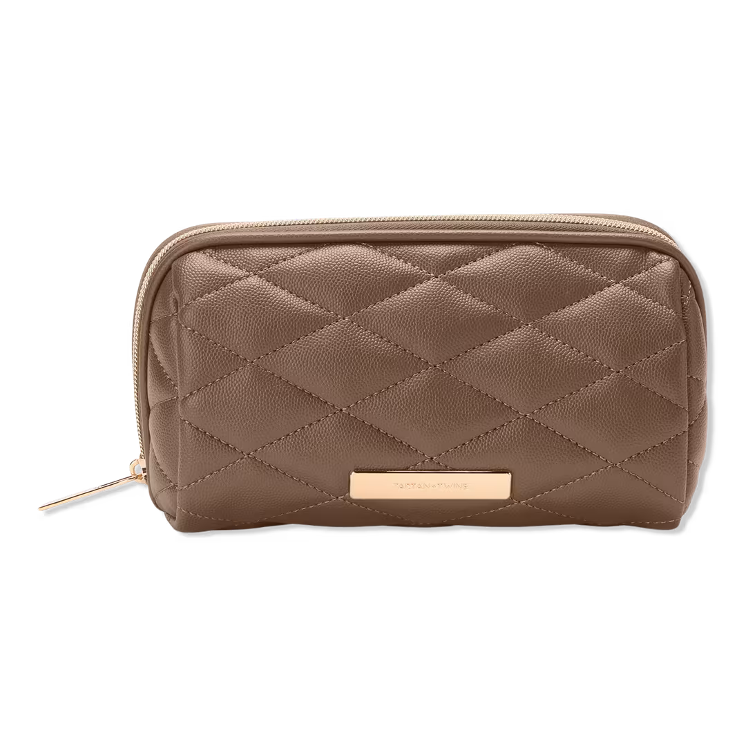 Tartan + Twine  Cocoa Luxe Pencil Case