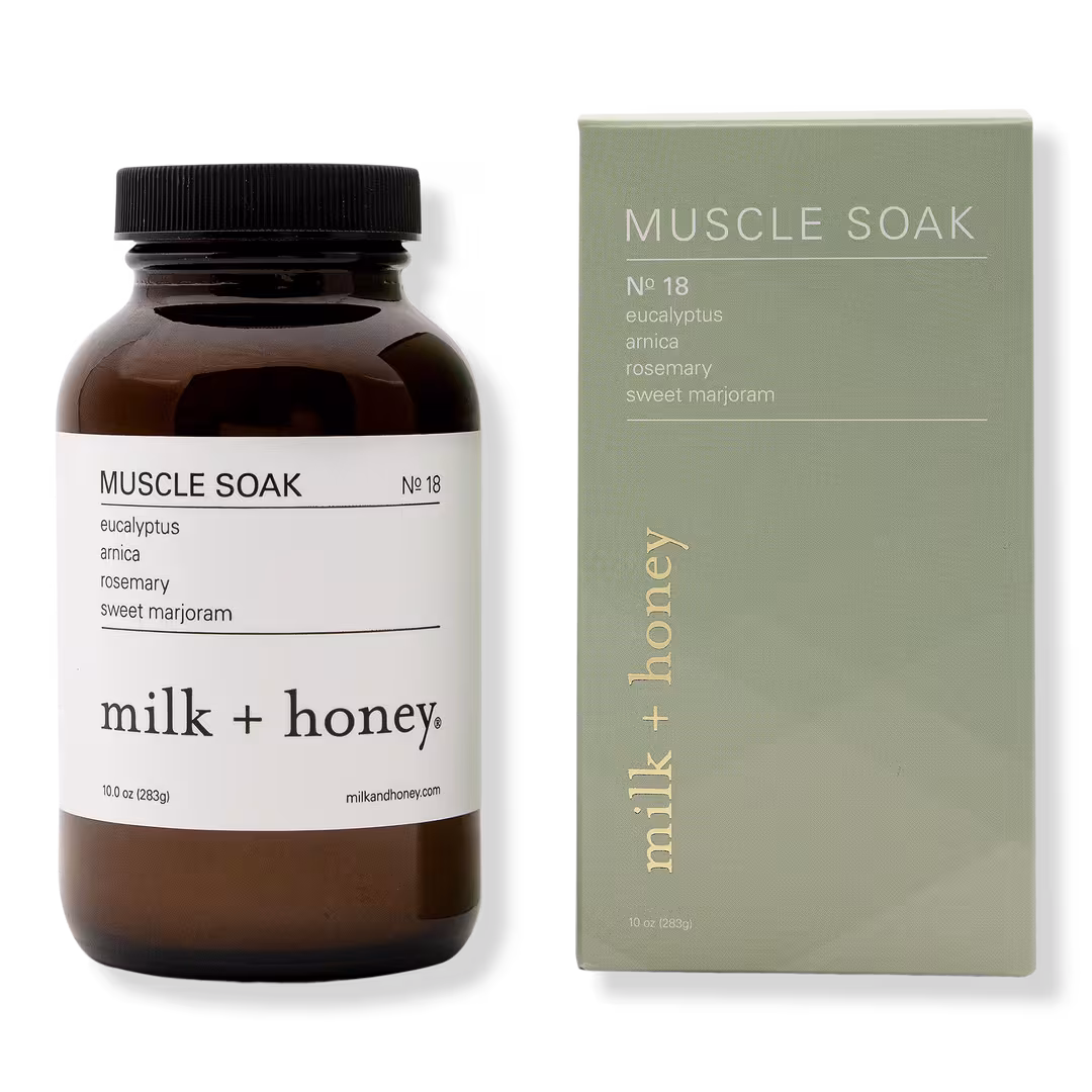 Milk + Honey  Eucalyptus, Arnica, Rosemary, Sweet Marjoram Sore Muscle Soak No.18