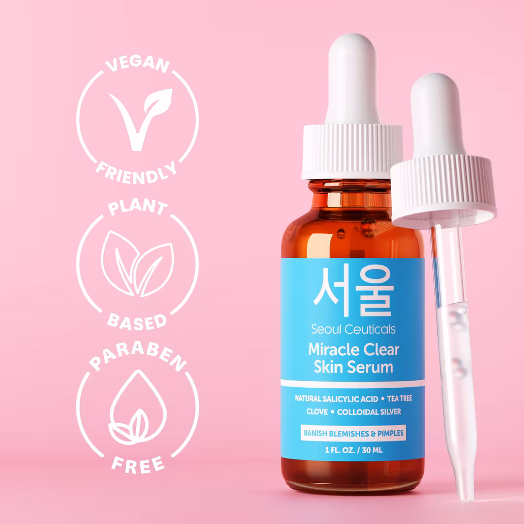 Seoul Ceuticals  Korean Skin Care Miracle Clear Skin Serum
