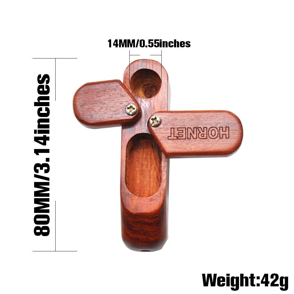 Two-layer Rotary Wood Pipe