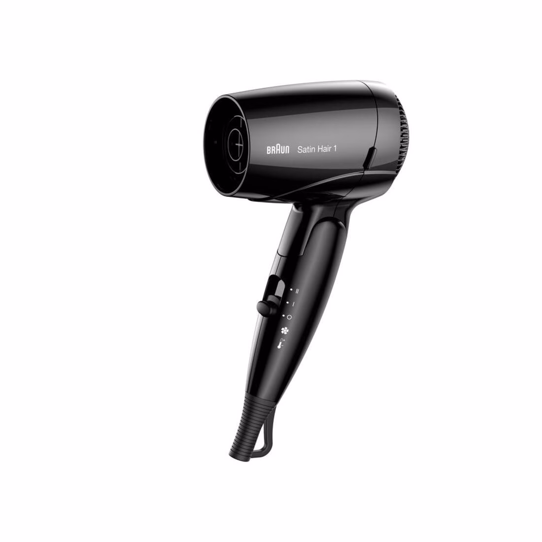 Satin Hair 1 HD 130 Style&Go in Schwarz
