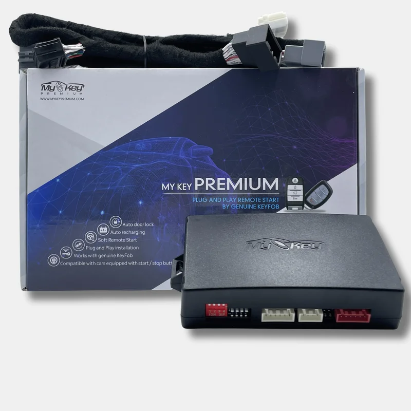 MyKey Premium Remote Starter Kit, Plug and Play Design, Climate Control for Hyundai Santa Fe