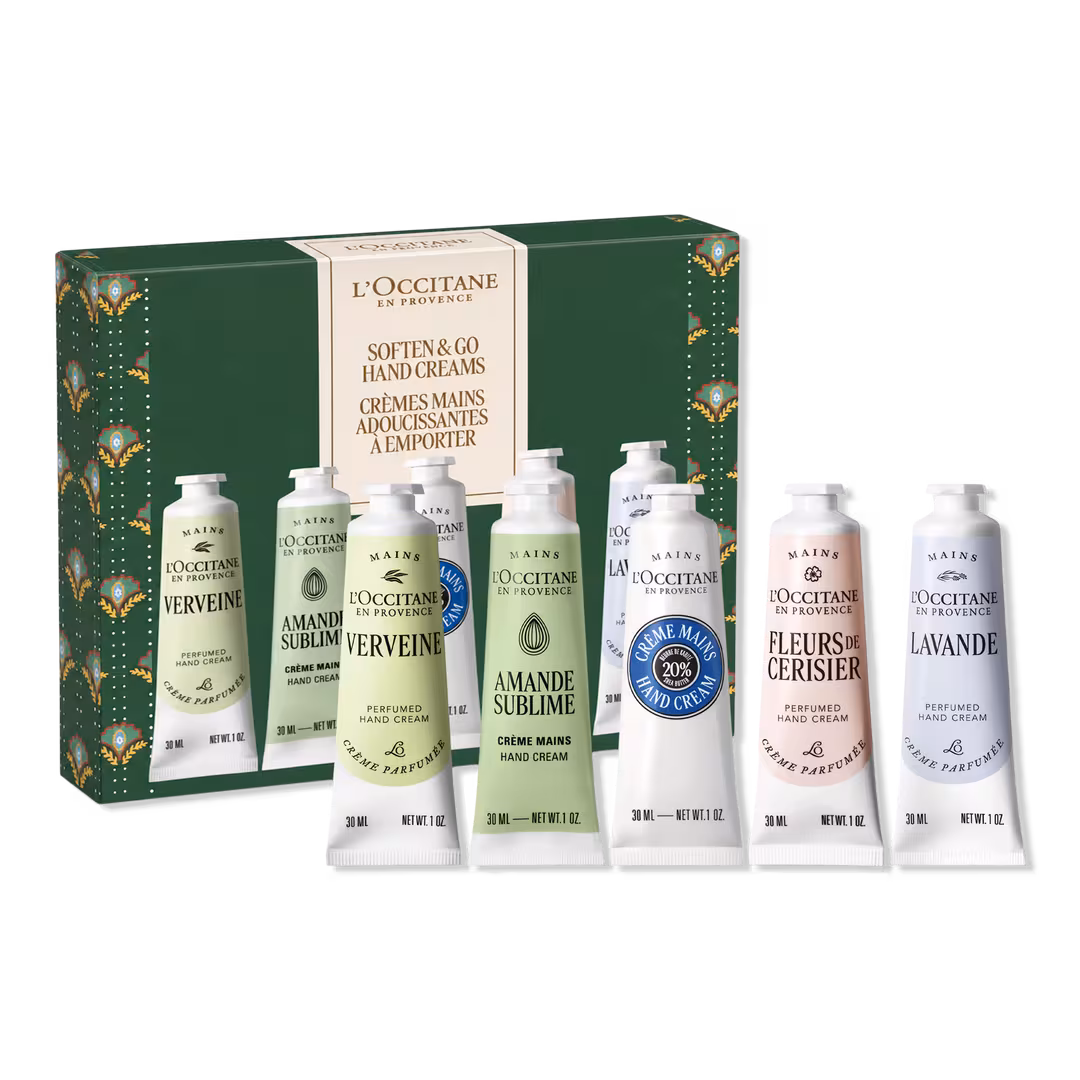 L'Occitane  Soften & Go Hand Creams Gift Set