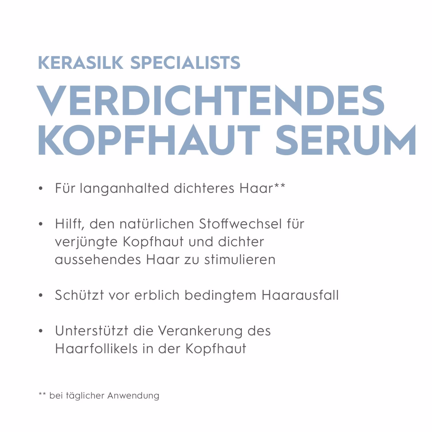 Verdichtendes Kopfhaut Serum