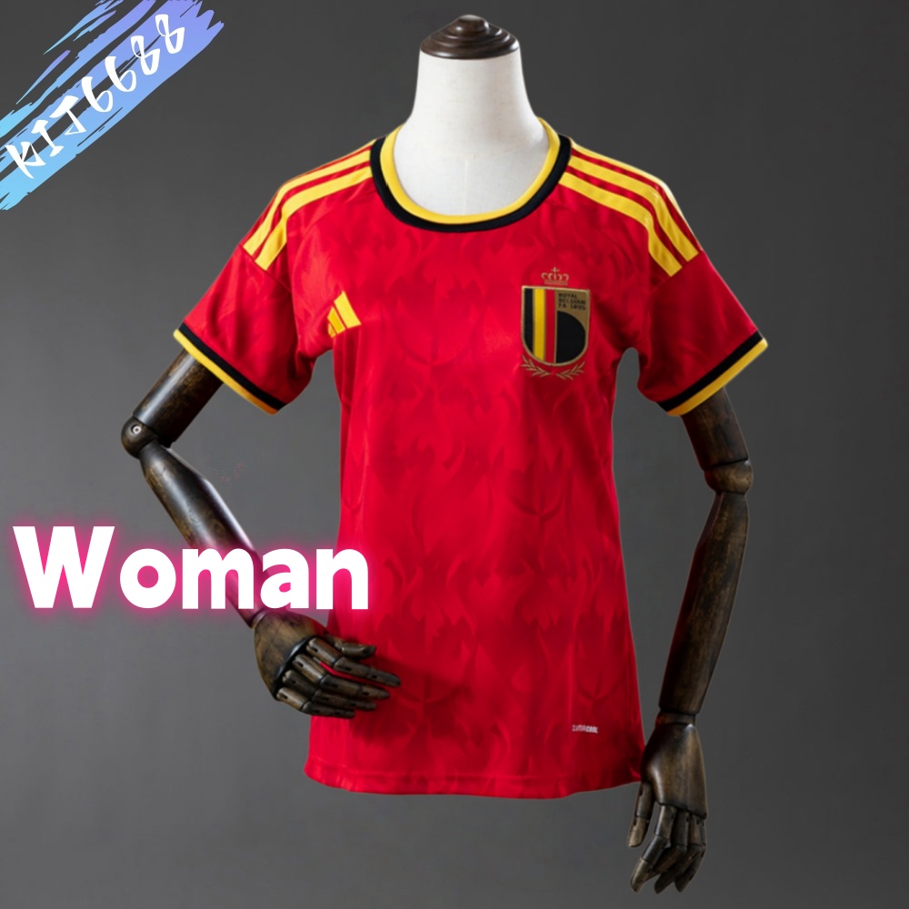 2026 Belgium Home Woman Football Shirt (Fans version)
