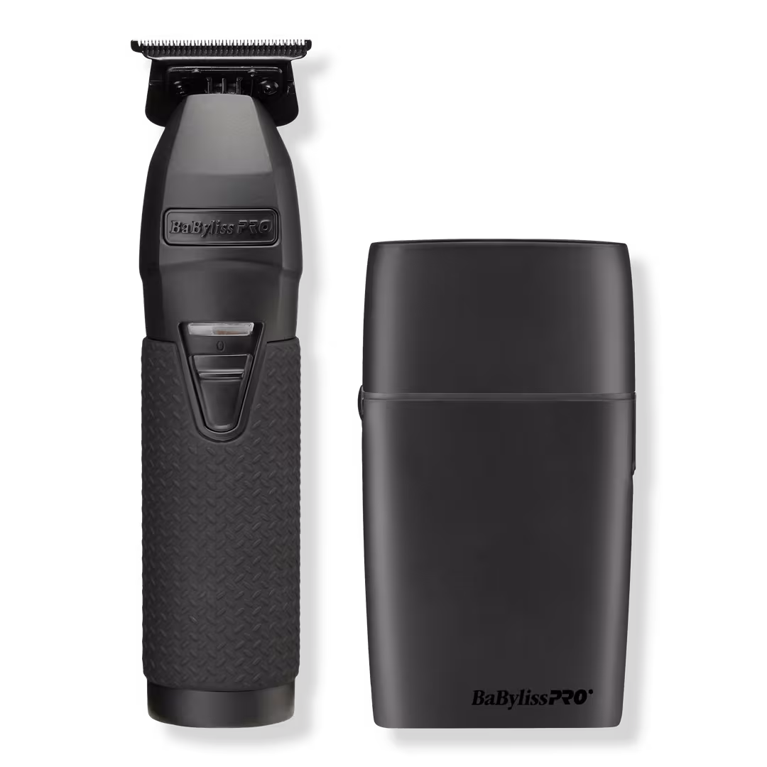 BaBylissPRO Barberology  BLACKFX+ Metal Trimmer & Shaver Prepack