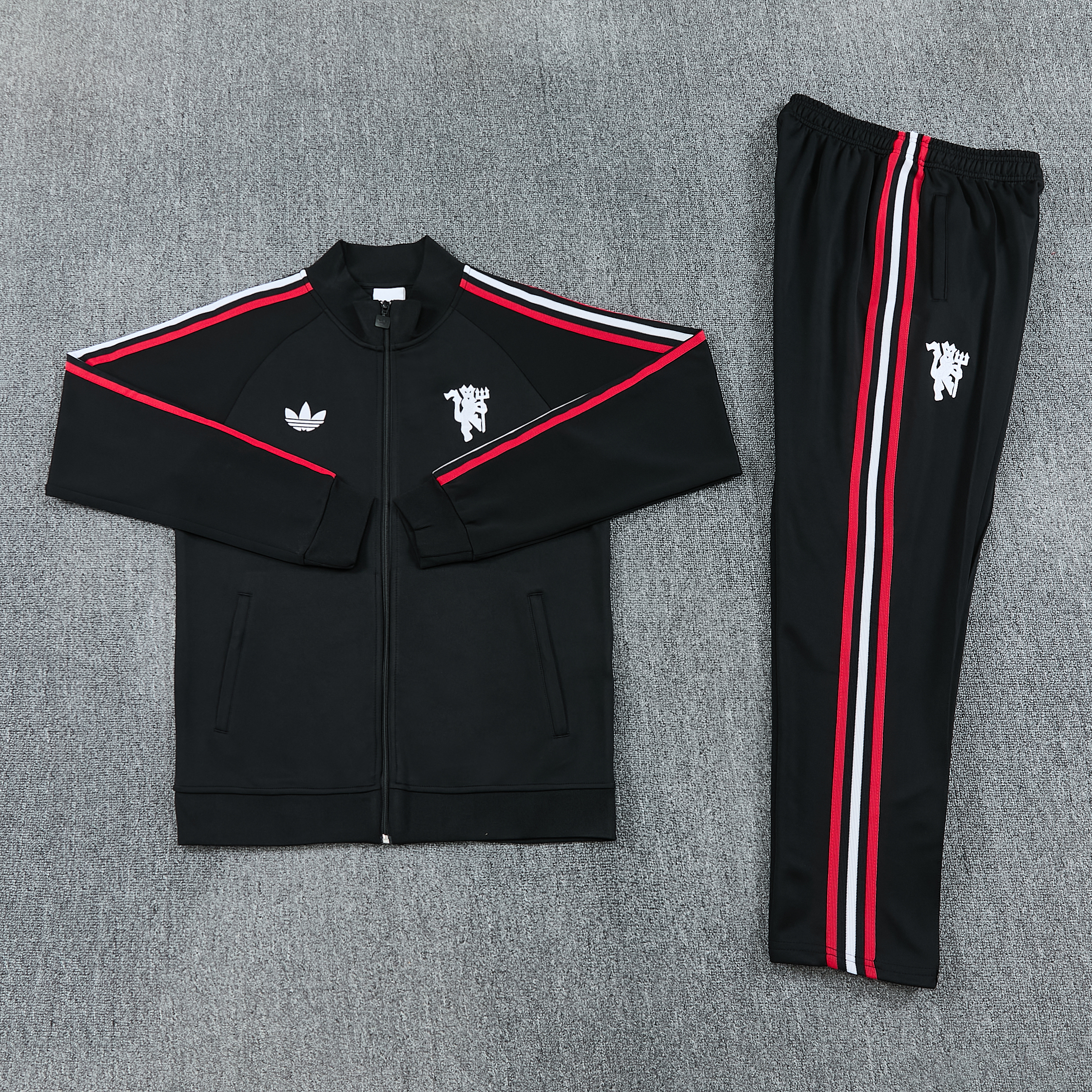 2026/2027 Manchester United Full Zipper Training Suit (Adult Set)