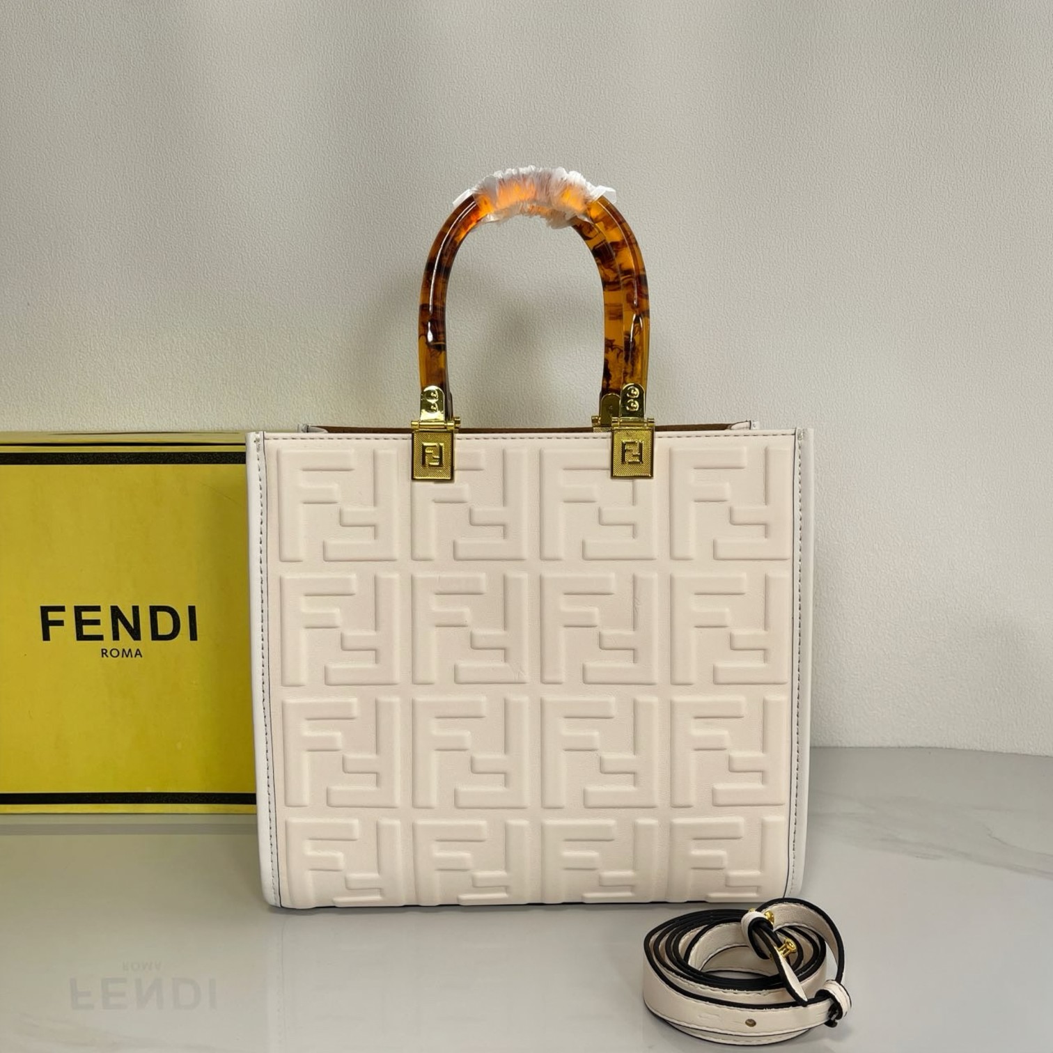 Fendi First Small Leather Bag with Chain