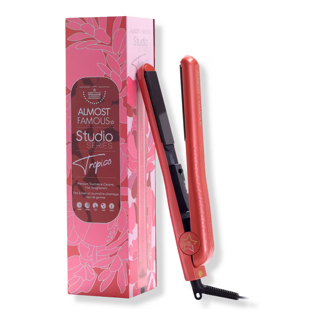 Almost Famous  Tropico Tourmaline Ceramic Limited Print Flat Iron