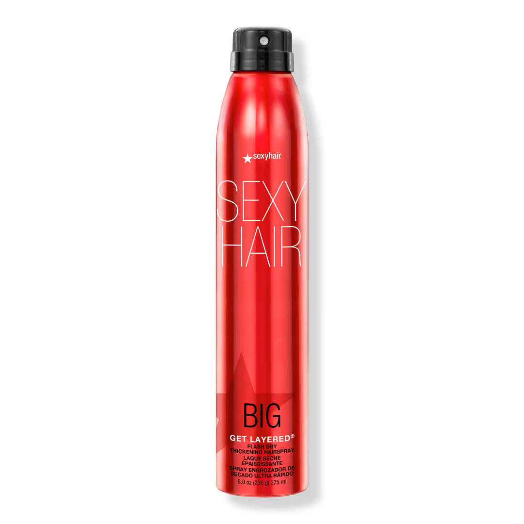 Sexy Hair  Big Sexy Hair Get Layered Flash Dry Thickening Hairspray