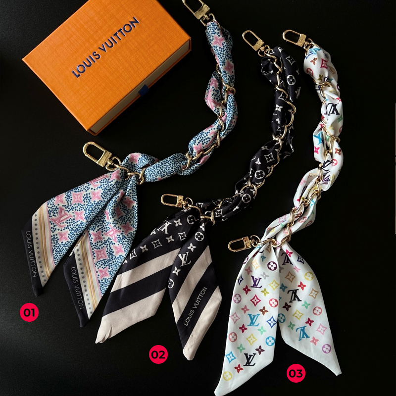 LV Scarf Bag Charm
