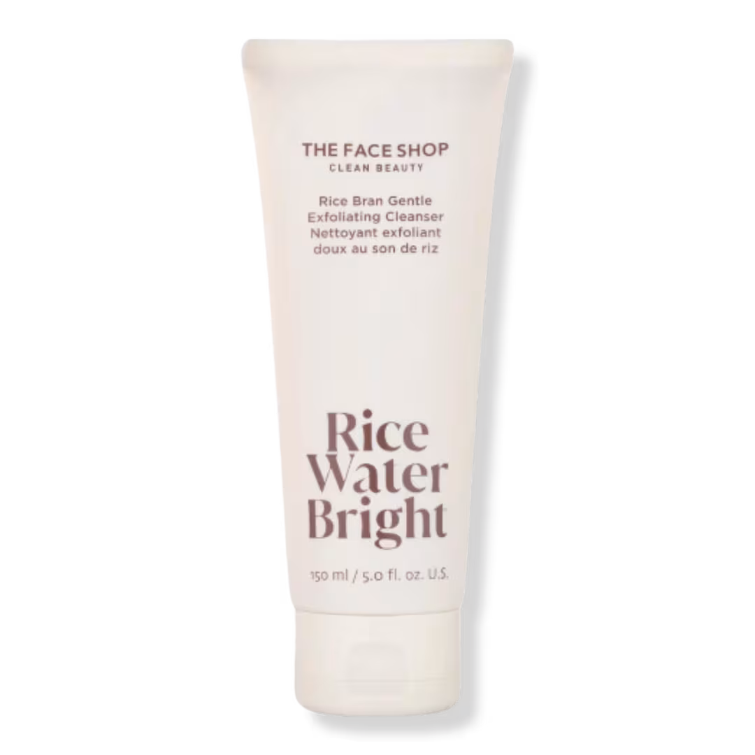 The Face Shop  Rice Water Bright Rice Bran Gentle Exfoliating Cleanser