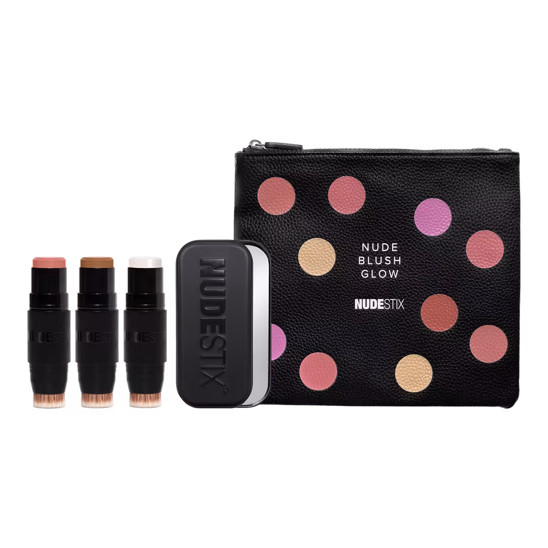 NUDESTIX  The Nude Face Set: 3-Step Blush Bronze Glow