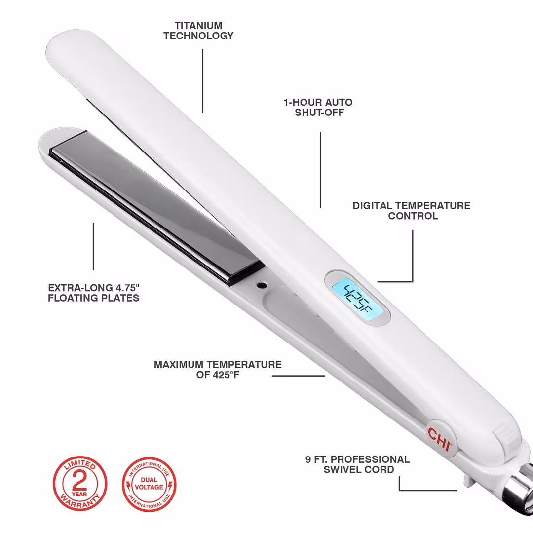 CHI  Titanium 1'' Hairstyling Iron