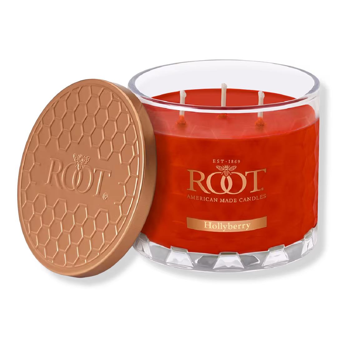 Root Candles  Legacy Collection Luxury Scented Candle - Hollyberry