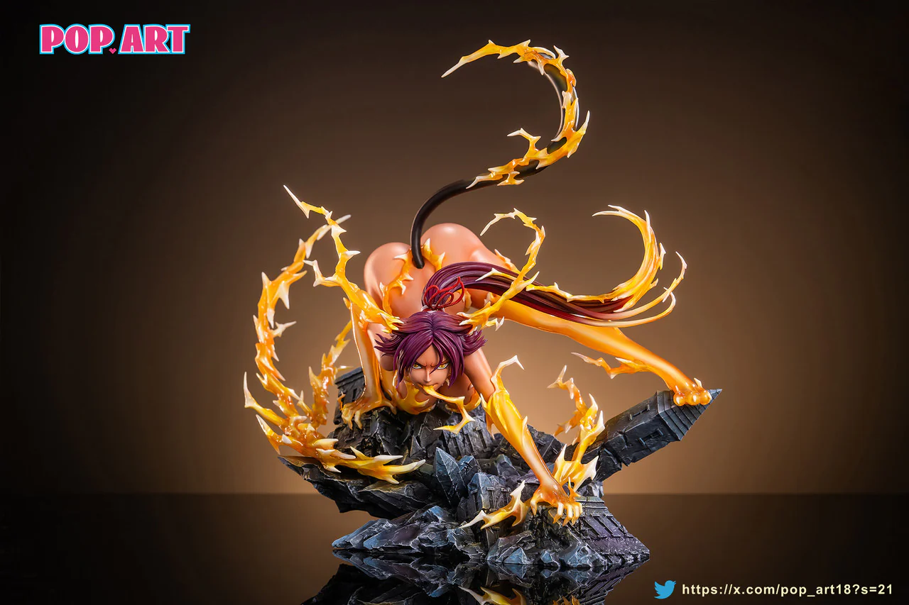 Bleach - Shihouin Yoruichi | 1:6 Resin Statue | by POP.ART Studio