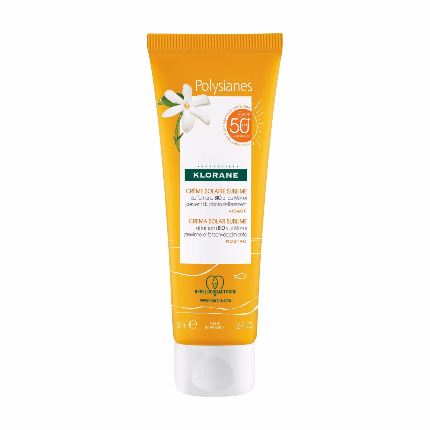 Sublime SPF 50+ Tamanu y Monoï Bio