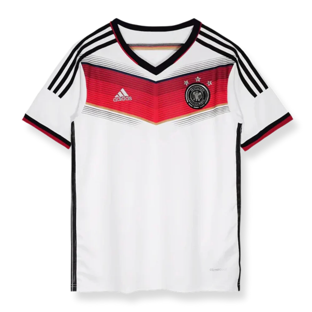 Retro 2014 Germany 3 Stars Home Soccer Jersey