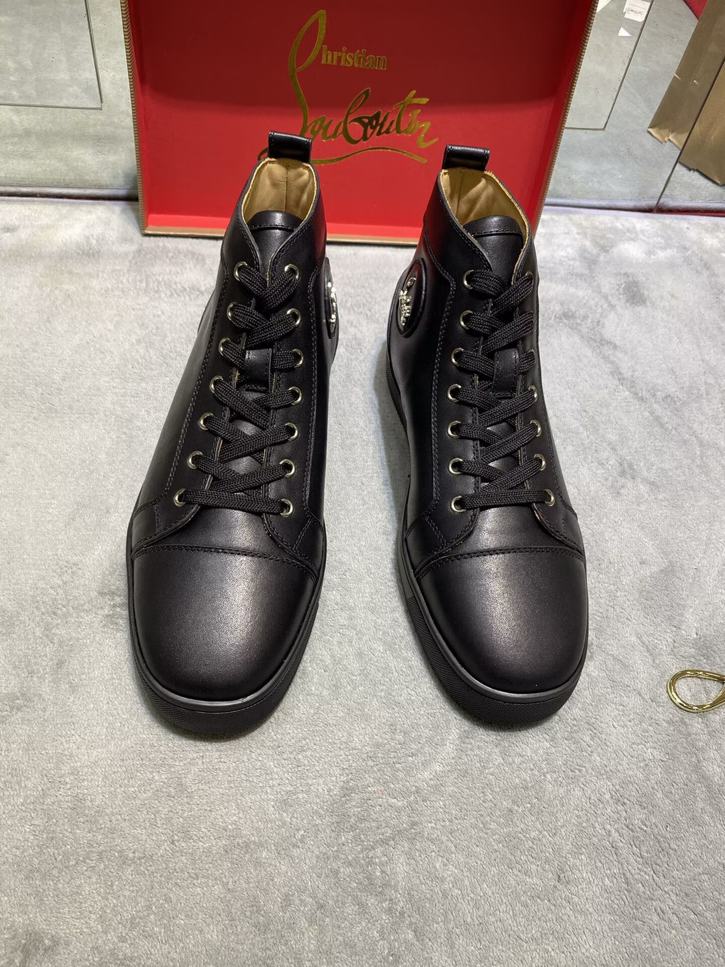 Christian Louboutin Red bottom High-Top - CCSHOES