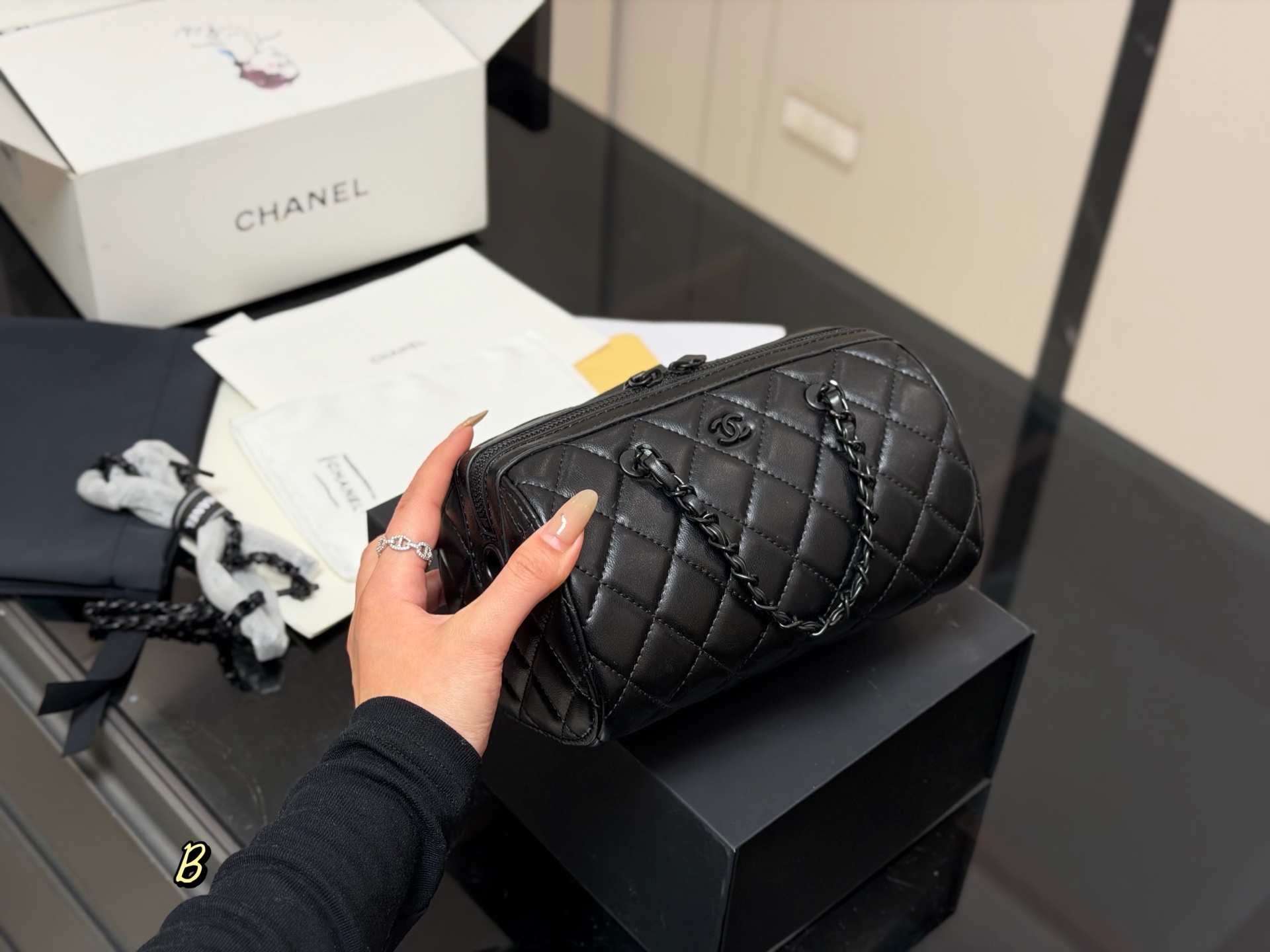 Chanel 25P Bowling Bag