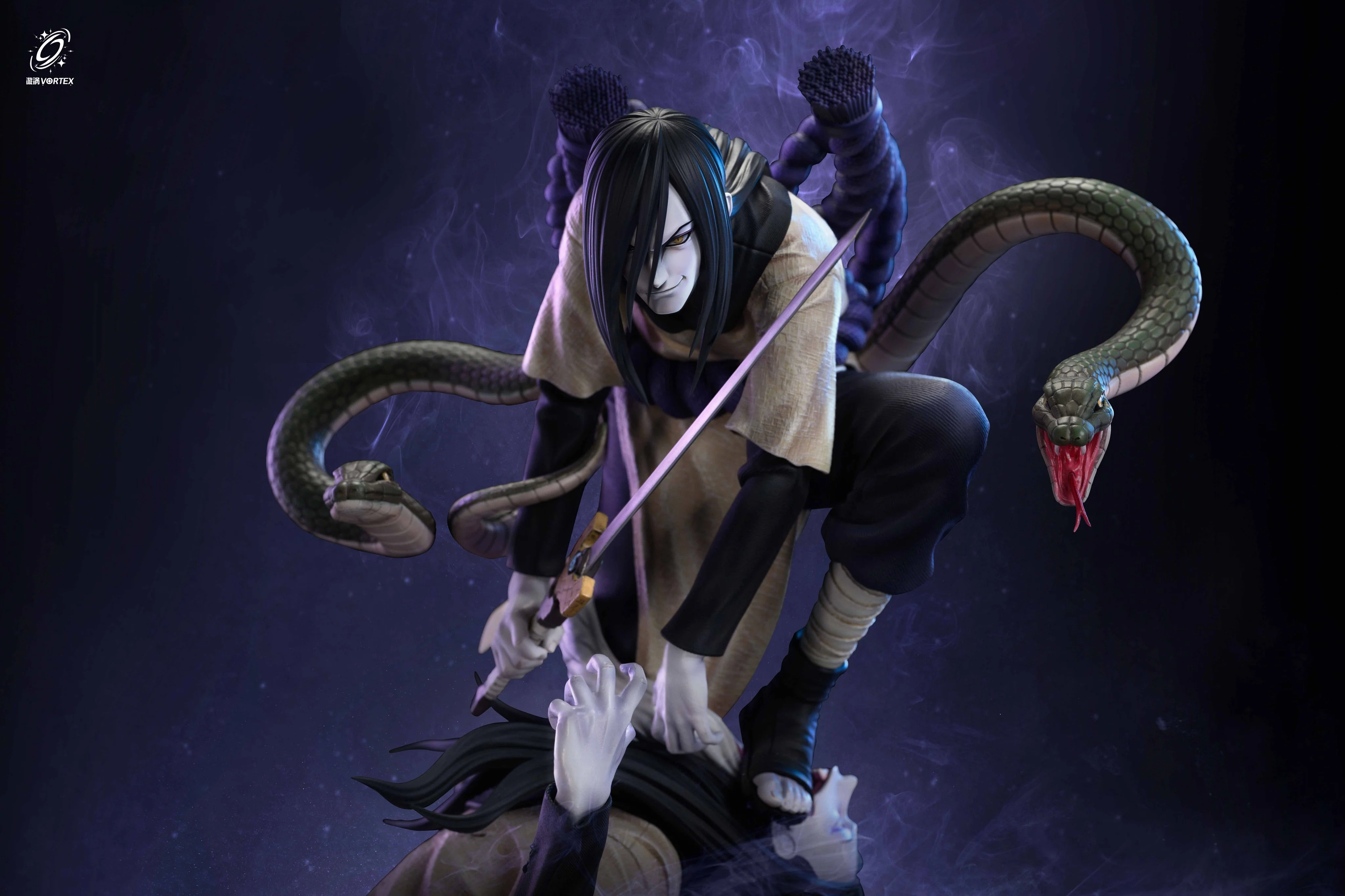 Naruto - Orochimaru | 1:7 Resin Statue | von Vortex Studio