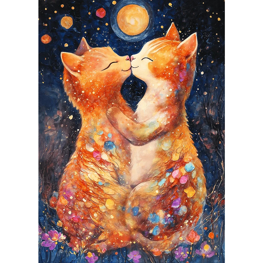 Puzzle 500 El. Pocałunek W Świetle Księżyca