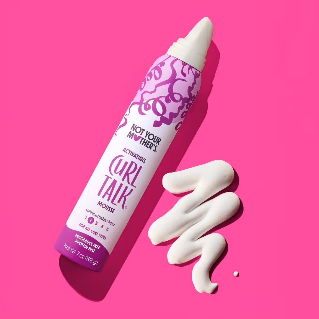 Not Your Mother's  Curl Talk Fragrance-Free Curl Activating Hair Mousse
