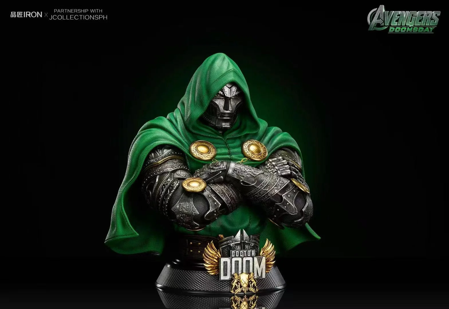 Pin Jiang Studio - Doctor Doom Bust | 毁灭博士 胸像