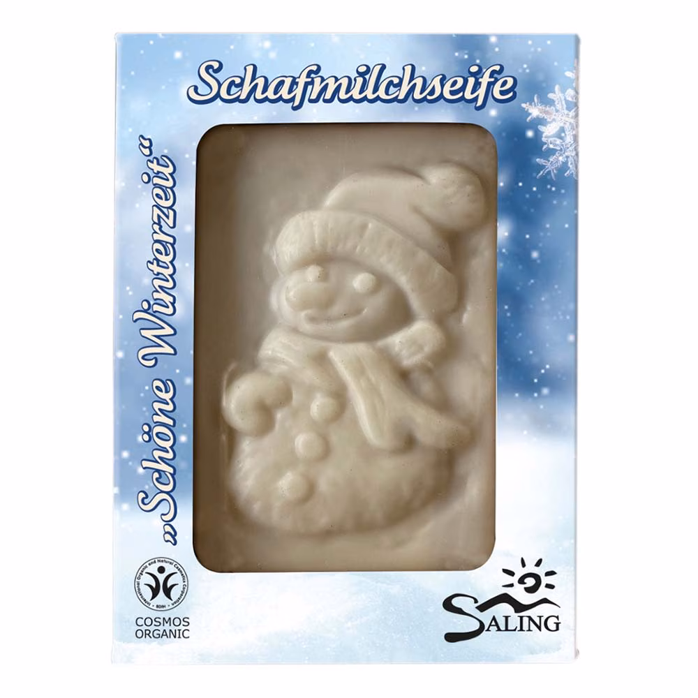Schafmilchseife - Schneemann