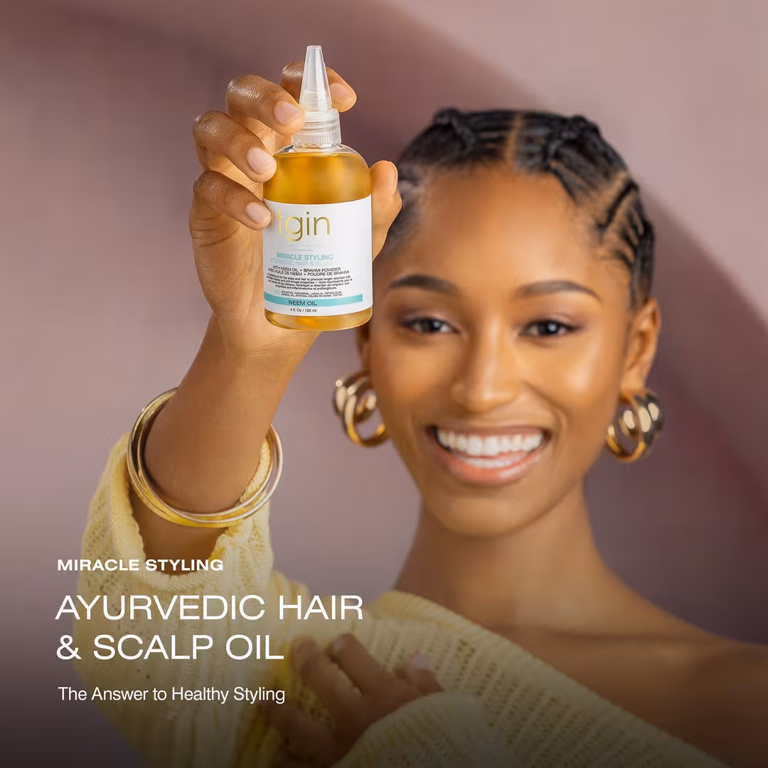 tgin  Miracle Styling Ayurvedic Hair & Scalp Oil
