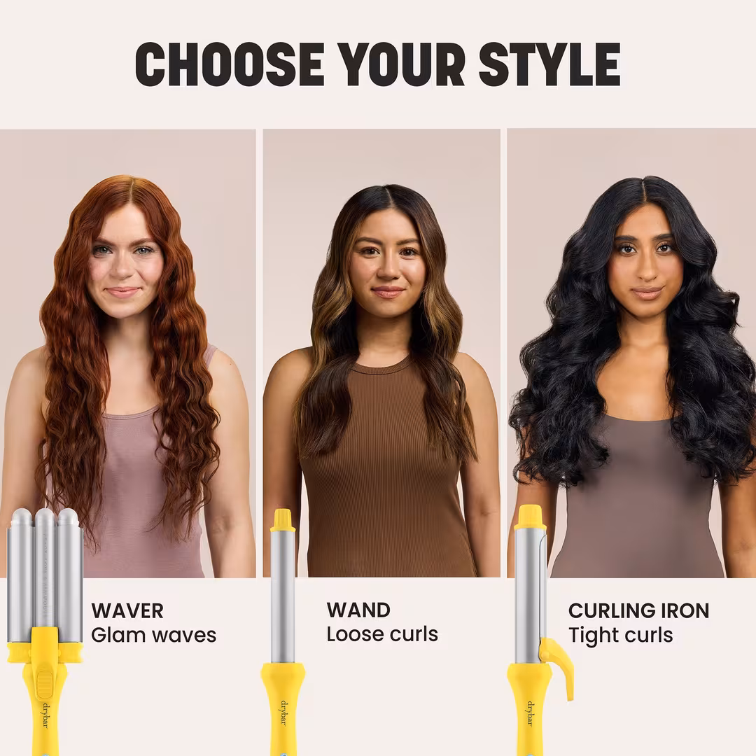 Drybar  The Mixologist Interchangeable Styling Iron
