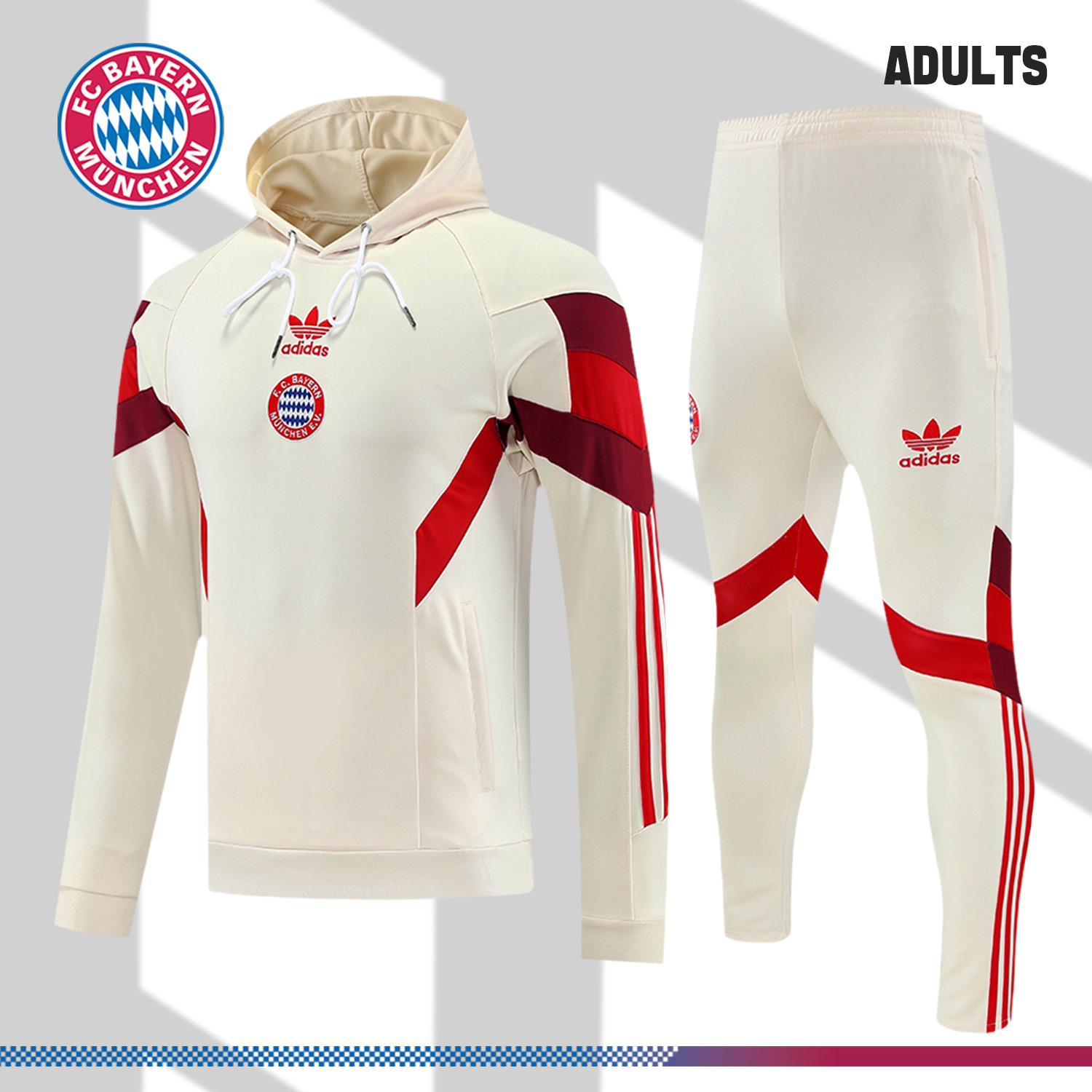 2025/2026 Bayern Munich Adult Long Sleeve Hood Kit