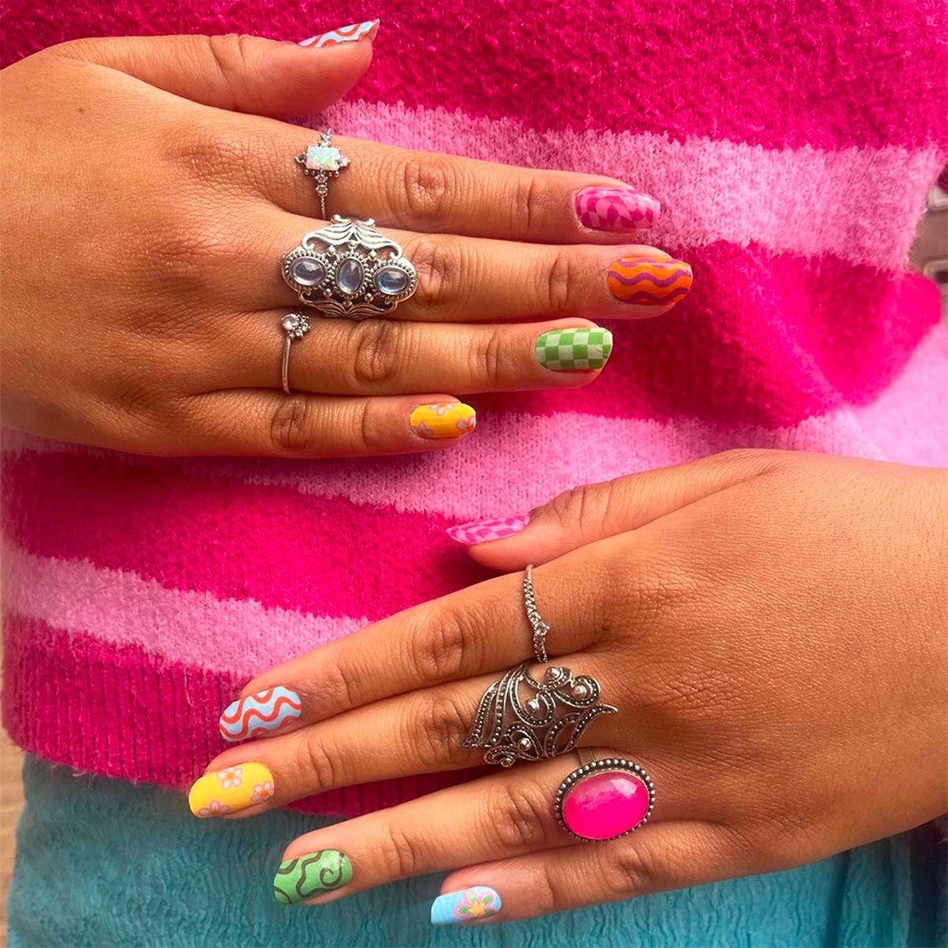 Nail Sticker Spring Fling