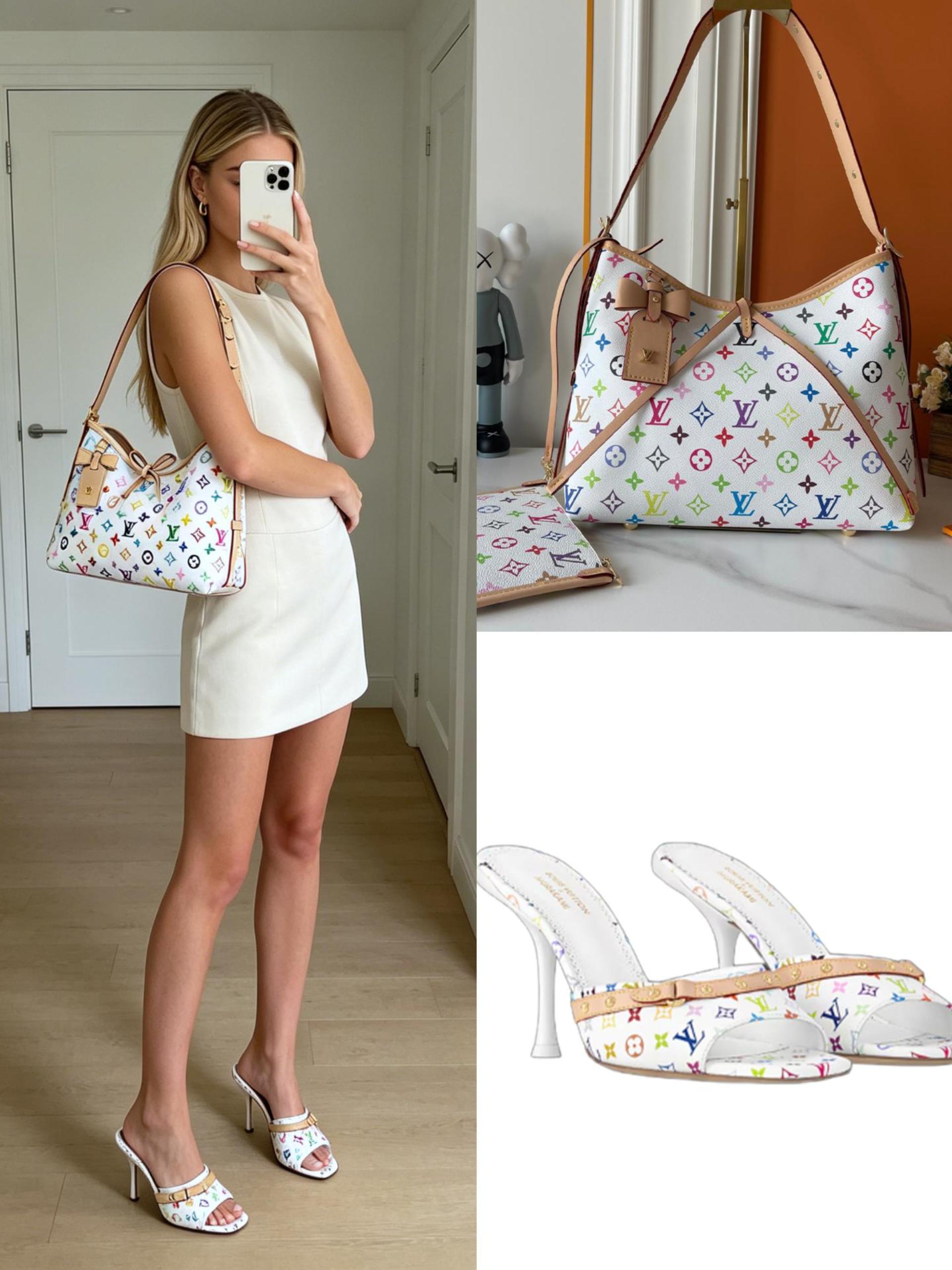 LV Shoes & Bag Set