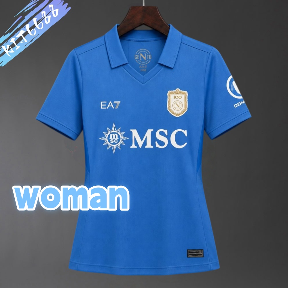 2026/2027 Napoli Home Special  Football Shirt (woman）