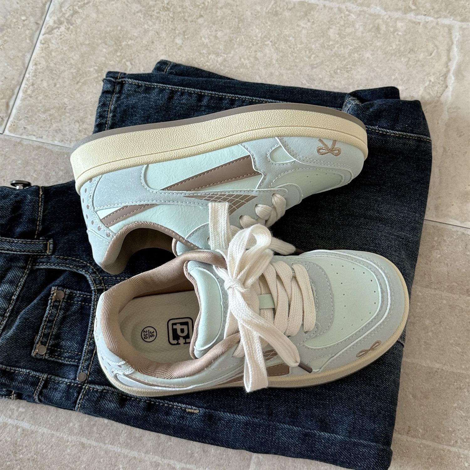 Women's Cartoon Platform Sneakers