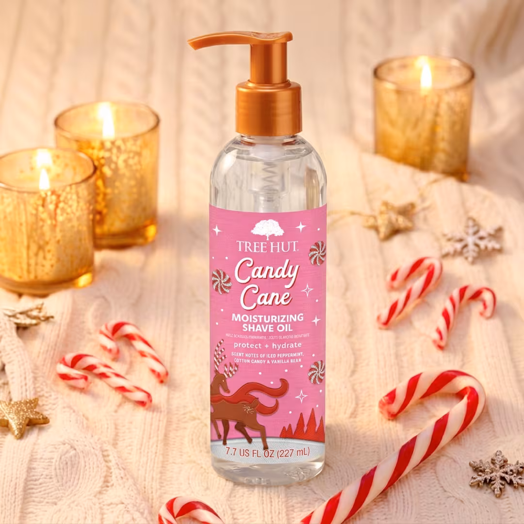 Tree Hut  Candy Cane Moisturizing Shave Oil