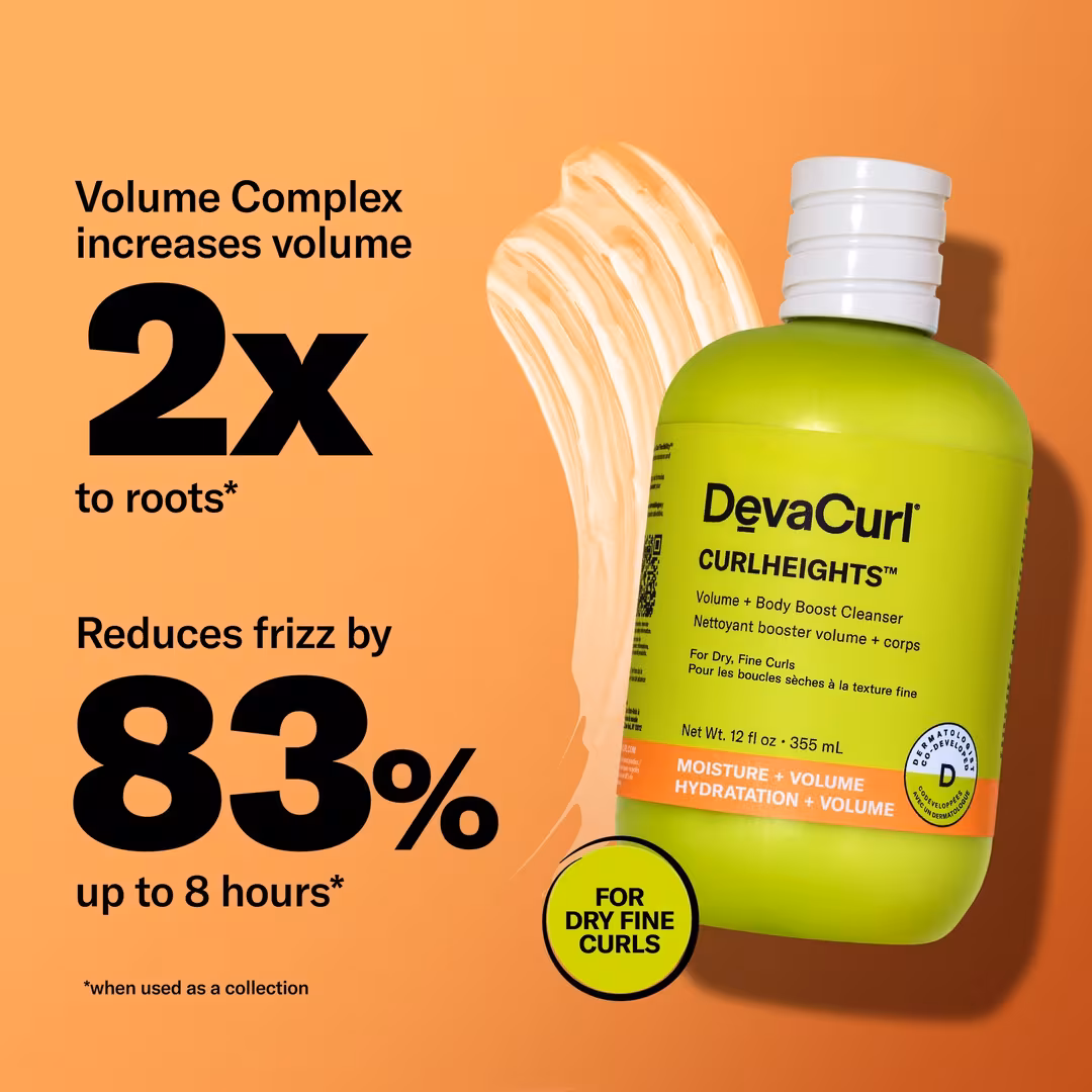 DevaCurl  CURLHEIGHTS Volume + Body Boost Cleanser