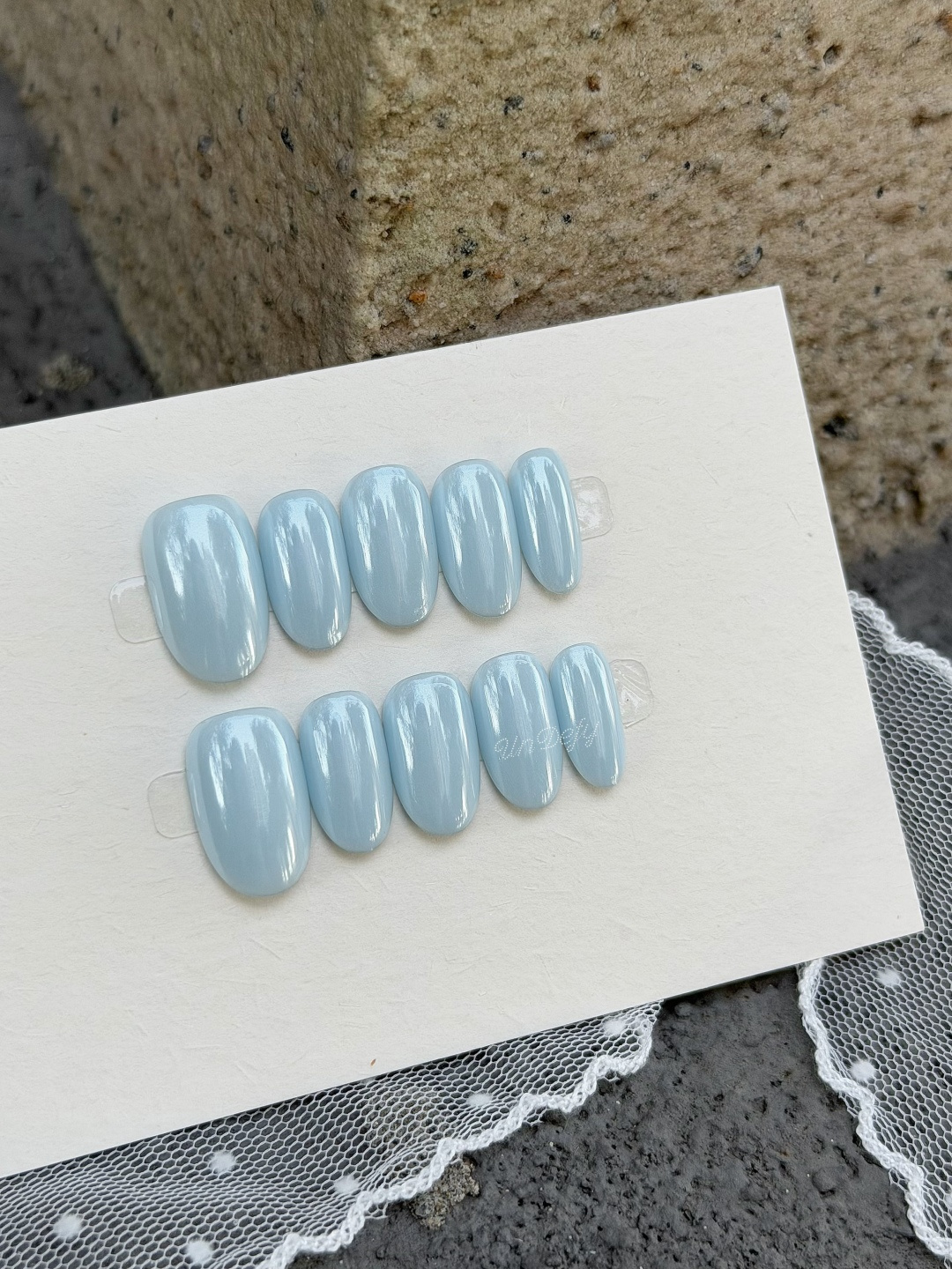Hailey Solid Color - Glacier Light Blue