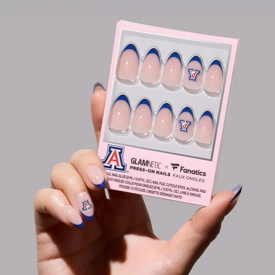 Glamnetic x Fanatics Nail  Arizona Wildcats Press-On Nails
